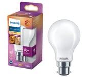 Himmennettävä LED-polttimo Philips Warm Glow B22/7,2W/230V 2200-2700K CRI 90