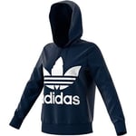 Adidas Women Trefoil Hoodie Sweatshirt - Collegiate Navy, Size: 34