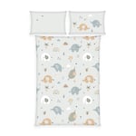 babybest® Sängkläder i flanell Elephants 100 x 135 cm