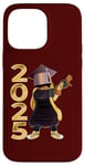 Coque pour iPhone 14 Pro Max DABBING ÉTUDES BACHELOR MASTER 2025 FIN DE SCOLARITÉ