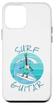 Coque pour iPhone 12 mini Surf Guitar Guitariste électrique Surfeur Vacances d'été