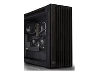 Asus Proart Pa602 - Wood Edition - Mid Tower - Utökad Atx - Genomskinlig Sidopanel (Härdat Glas) - Ingen Strömförsörjning - Svart - Usb/Ljud