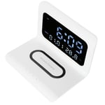 Clock Phone Wireless Charger Digital Alarm Clock Multfunction Electronic D Set