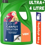 Vax Original Carpet Solution Shampoo 1.5L Scented Cleaner Upholstery or Carpet