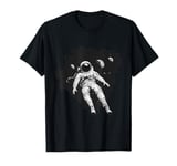 Astronaut Lost in Space Distant Galaxies Design T-Shirt