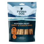 PrimaDog Northern Treats Bars Kalkon & Hjort 150 g