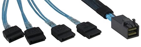 INTER TECH Cable SFF 8643-4X SATA 0,5M