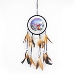 VNASKH Mini Main rêve Net Catche Porte-clés décor à la Maison Cadeau carillons à Vent Voiture Pendentif tenture Murale décoration Cadeau Chambre décor