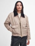 Barbour International Laia Quilted Jacket, Light Trench