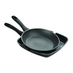 Pyrolux Pyrostone 2 Piece Set 26cm Fry & 28cm Grill Pan