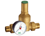 Cimberio FAR2805 reduceringsventil utvändig gänga manometer R15