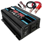 Uusi 4000W 12V 220V/110V LED AC Car Inverter muunnin laturi sovitin Inverter Dual USB muuntaja muunnettu siniaalto