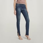 3301 Skinny Slit Jeans - Dark blue - Women