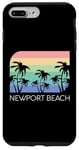 Coque pour iPhone 7 Plus/8 Plus Newport Beach California Surf Vintage Cali SoCal Orange Co