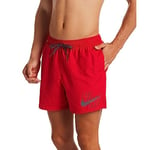 NIKE 5 Volley Men's Swim Shorts University Red