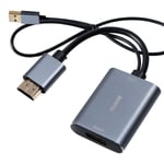 HDMI to DisplayPort Adapter, BENFEI HDMI of Laptop/PC to DisplayPort of Monitor/TV Adapter, Up to 4K@60Hz Compatible with Laptop, Xbox 360 One, PS4 PS3 HDMI Device -Not Bi-directional