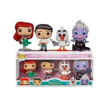 Funko Pop Ariel Prince Eric Scuttle Ursula Diamond Disney Special Edition 4 Pack