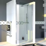 Cuisibane - Porte de douche 100 cm pivotante dylane