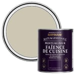 Rust-Oleum Peinture Beige Résistante à l'eau pour Faïence de Cuisine, Finition Mate - Pénombre 750ml