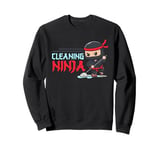 Cleaning Lady Cleaning Ninja Housekeeping Sweatshirt