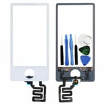 White LCD Touch Screen Digitizer Assembly Replacement For iPod Nano 7 7th Gen