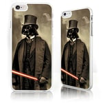 Star Wars Phone Case for iPhone 5c - Lord D Vader - White