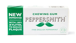 Peppersmith Peppermint Xylitol Gum 15g-12 Pack