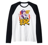 Code Boo In The Er Crew Ghost Halloween Boo-jee Nurse Raglan Baseball Tee