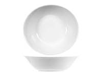 Porcelain Salad Bowl, White Color, Brand H&H, 24cm