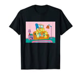 The Simpsons Marge Bart Lisa Maggie Sit on Homer T-Shirt