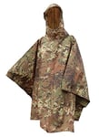 Mil-Tec Poncho Vegetato Woodland pour Homme 210 x 150 cm