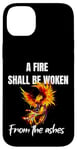 Coque pour iPhone 14 Plus Phoenix Rising Citation Rise from the Ashes Rebirth Symbol