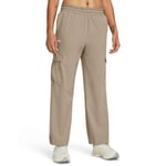 Women's Trousers Under Armour UA Rival Woven Cargo Pants in Brown