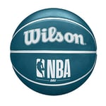 WILSON Ballon de Basketball – Série NBA DRV – DRV – Taille 6 – 72,4 cm (Bleu)