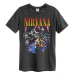 Amplified Unisex Adult Live In New York Nirvana T-Shirt - XXL