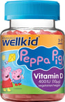 Wellkid Vitabiotics Peppa Pig Vitamin D Soft Jellies, Gummy, 30 Pack - FAST SHIP