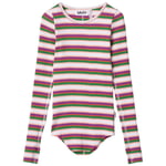 Molo Rochelle Long Sleeve T-shirt Jungle Stripe | Rosa | 122/128 cm