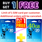 2x O2 NETWORK PAY AS YOU GO Mobile Phones Data SIM CARD UNLIMITED CALLS & txt 02