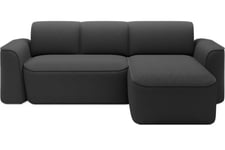 Ume 4-seters Sofa med Divan - Mørk grå 4 seters sofa divan Mørkegrå