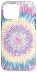 iPhone 16 Pro Max Pretty Tie Dye in Pink, Blue, Yellow & Purple Pastel Colors Case