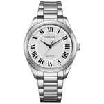 Citizen Women's Analog Quartz Watch with Stainless Steel Strap EM0970-53A