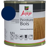 Peinture bois bleu marine Jafep 0,5 L