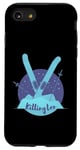 Coque pour iPhone SE (2020) / 7 / 8 Ski Station de ski Bâtons de ski Killington Vermont