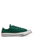 Converse Mens City Kicks Ox Trainers - Green, Dark Green, Size 12, Men