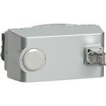 Mosaik datauttag RJ45 Cat-6 FTP 4M aluminium