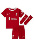 Nike Liverpool FC Infant 23/24 Home Kit - Red, Red, Size 6-9 Months