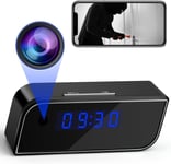 Wifi Mini Dv Camera Espion-4K Hd 1080P Reveil Enregistreur Video Sans Fil Vision Nocturne Capteur De Detection De Mouvement Securite A Domicile Dvr Moniteur Pour Animaux De Compagnie Nounou