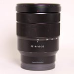 Sony Used FE 16-35mm f/4 Vario-Tessar T* ZA OSS Lens