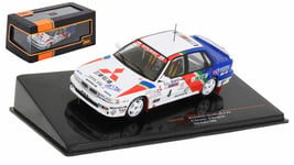 IXO RAC347 Mitsubishi Galant VR-4 #4 RAC Rally 1990 - Ari Vatanen 1/43 Scale