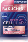 NIVEA Cellular Expert Lift Anti-Age Night Cream (50ml), Anti-Wrinkle Night Crea